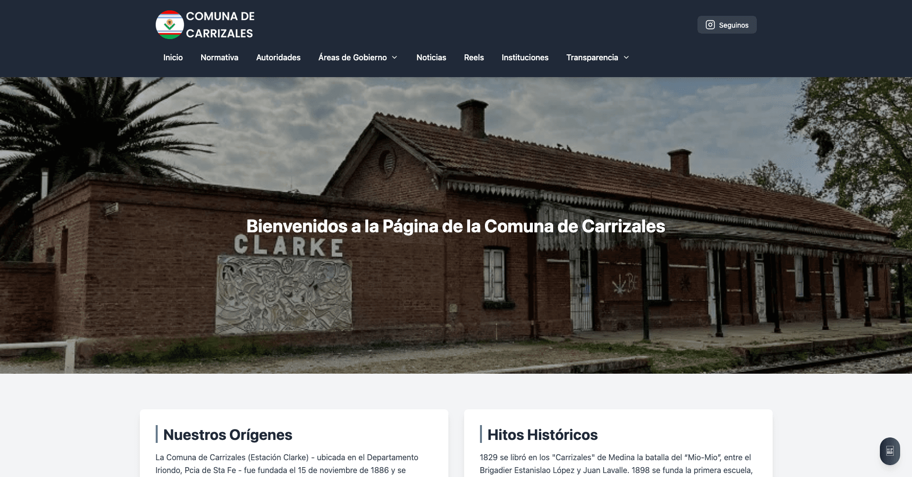 Imagen del proyecto Comuna de Clarke
